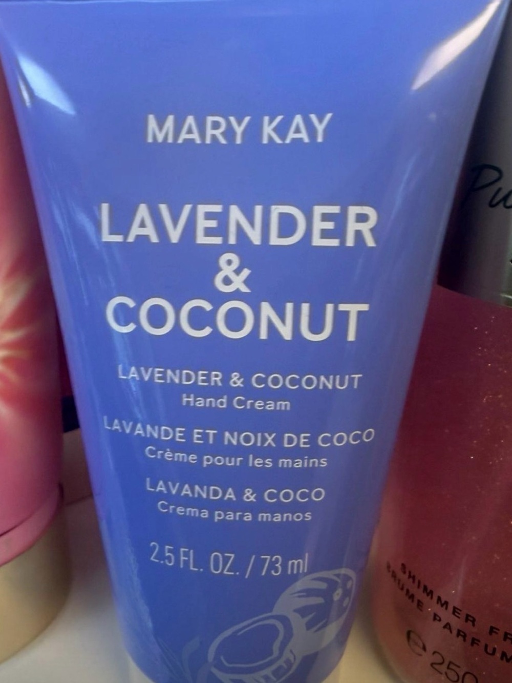 Mary Kay Lavender & Coconut Hand Cream - Purple